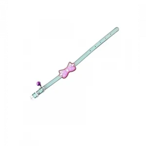 Papyonlu Silikon Kedi Tasması