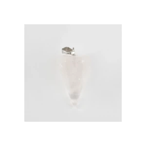 Pembe Kuvars Pandül Doğaltaş Kolye Ucu