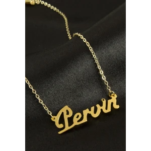 Pervin İsimli Kolye (Kişiye Özel)