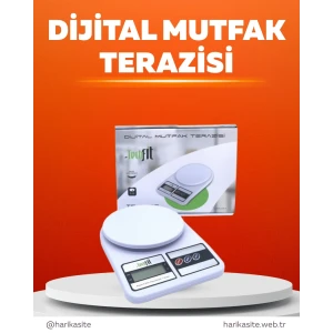 Pratik Ve Şık Tasarımıyla Dijital Mutfak Tartısı