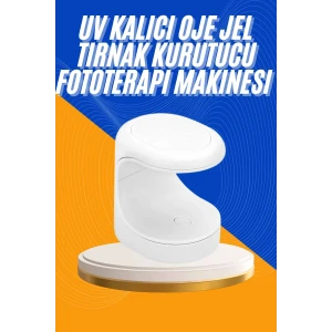 Protez Tırnak Kurutucu Kalıcı Oje Led Oje Kurutucu UV Işınlı Taşınabilir