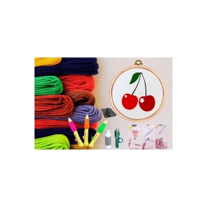 Punch Seti Nakış Seti Kasnaklı Kendin Yap Seti Seri 3