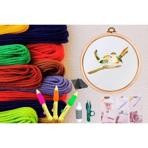 Punch Seti Nakış Seti Kasnaklı Kendin Yap Seti Seri 30