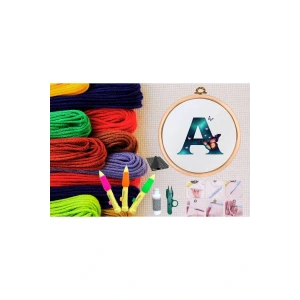 Punch Seti Nakış Seti Kasnaklı Kendin Yap Seti Seri 34