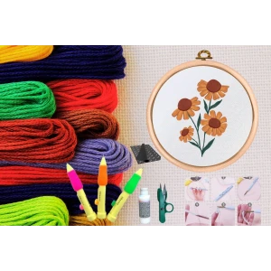 Punch Seti Nakış Seti Kasnaklı Kendin Yap Seti Seri 41