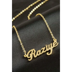 Raziye İsimli Kolye (Kişiye Özel)