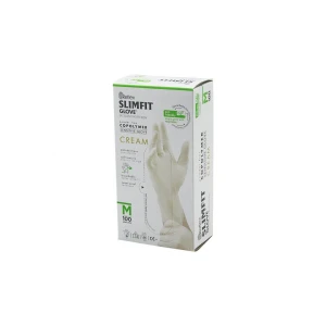 REFLEX SLİMFİT GLOVE KOD-029 M KREM PUDRASIZ MUAYENE ELDİVEN 100LÜ (4887)