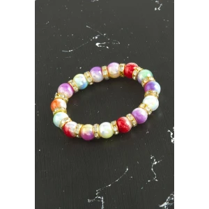 Renkli Boncuklu Çocuk Bileklik