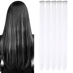 Renkli Sentetik Çıt Çıt - 5 Adet - D10