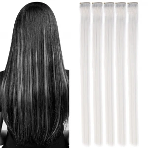 Renkli Sentetik Çıt Çıt - 5 Adet - D12