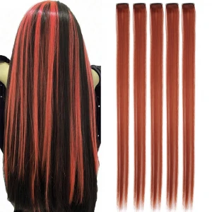 Renkli Sentetik Çıt Çıt - 5 Adet - D26