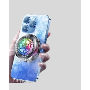 RGB Işıklı Telefon Soğutucu Fan Gaming Cooler Süper Hızlı Soğutma