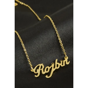 Rojbin İsimli Kolye (Kişiye Özel)