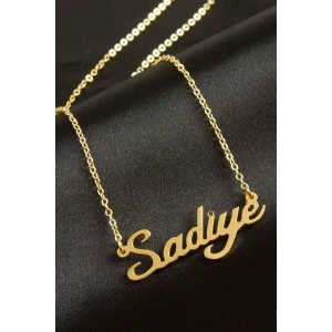 Sadiye İsimli Kolye (Kişiye Özel)