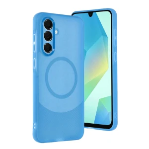 Samsung A16 5G Kılıf Maya Karbon Kapak - Mavi