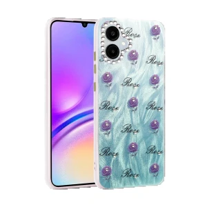 Samsung Galaxy A06 Kılıf Blade Aynalı Desenli Kapak - Desen 9