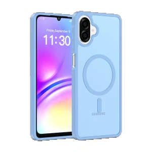 Samsung Galaxy A07 Jota Magsafe Kapak - Açık Mavi