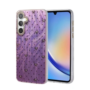 Samsung Galaxy A34 5G Kılıf Blade Aynalı Desenli Kapak - Desen 2