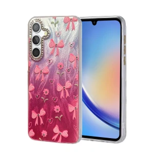 Samsung Galaxy A34 5G Kılıf Blade Aynalı Desenli Kapak - Desen 3