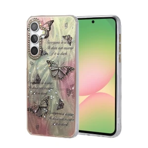 Samsung Galaxy A56 Kılıf Blade Aynalı Desenli Kapak - Desen 6