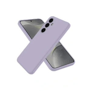 Samsung Galaxy S25 Kılıf Nano içi Kadife Silikon - Lila