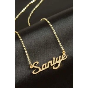 Saniye İsimli Kolye (Kişiye Özel)