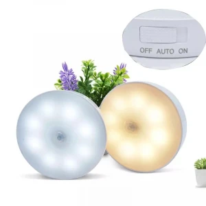 Şarjlı Sensörlü Gece LED Lambası (K95)