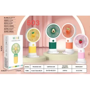 Şarjlı Taşınabilir El Tipi Mini Fan