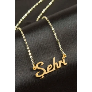 Şehri İsimli Kolye (Kişiye Özel)