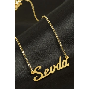 Sevda isimli kolye (Kişiye Özel)