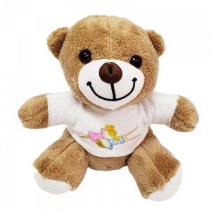 Sevimli Tişörtlü Peluş Ayicik