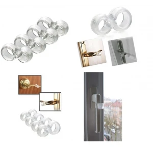 Silikon Kapı & Pencere Vurma Önleyici Stoper Kapı Tamponu 4 Adet