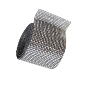 Sıralı Taş Şerit 24lü Gümüş 10 Metre