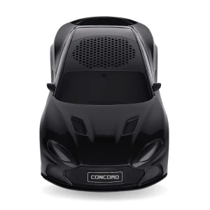 Siyah Araba Tasarımlı Hoparlör - Bluetooth FM USB Özellikli