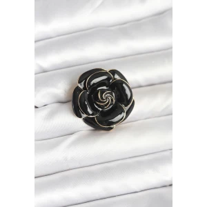 ietaks™ Siyah Gül Model Broş