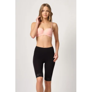 SİYAH   3004 Soft Uzun Paça Dantel Boxer