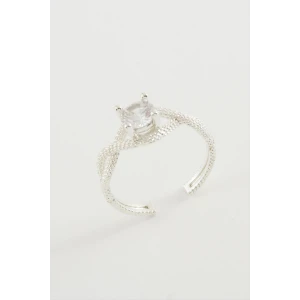 Sonsuzluk Tek Taşlı Yüzük