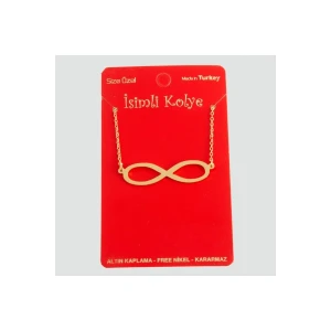 Sonsuzluk Uçlu Kolye