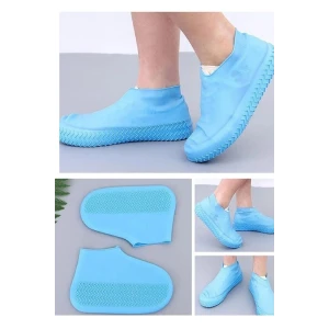 Suya Dayanıklı Silikon Ayakkabı Yağmurluğu - Ayakkabı Kılıfı Erkek