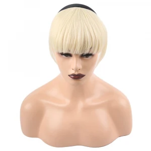 Taçlı Fiber Sentetik Perçem - Platin