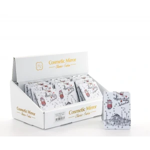 Taşlı İstanbul Tasarımı El Aynası İnce Model 8