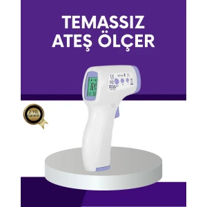 Temassız Ateş Ölçer Dijital Kızılötesi Termometre Hızlı Ölçüm