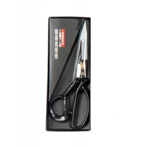 Terzi Makası Siyah Metal Saplı 8 Numara