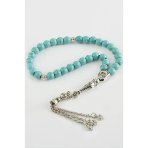 Turkuaz Doğaltaş Tesbih 6 mm