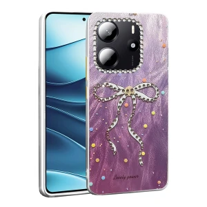 Xiaomi Redmi Note 14 4G Kılıf Blade Aynalı Desenli Kapak - Desen 1