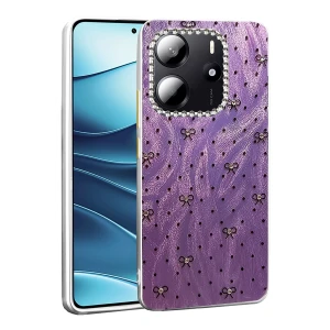 Xiaomi Redmi Note 14 4G Kılıf Blade Aynalı Desenli Kapak - Desen 2