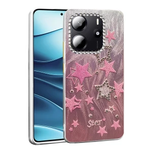 Xiaomi Redmi Note 14 4G Kılıf Blade Aynalı Desenli Kapak - Desen 7