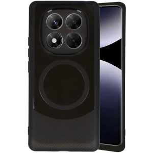 Xiaomi Redmi Note 14 Pro 5G Kılıf Maya Karbon Kapak - Siyah