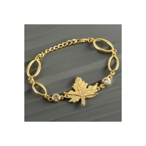Yaprak Taşlı Trend Bileklik