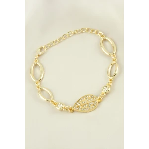 Yaprak Taşlı Trend Bileklik